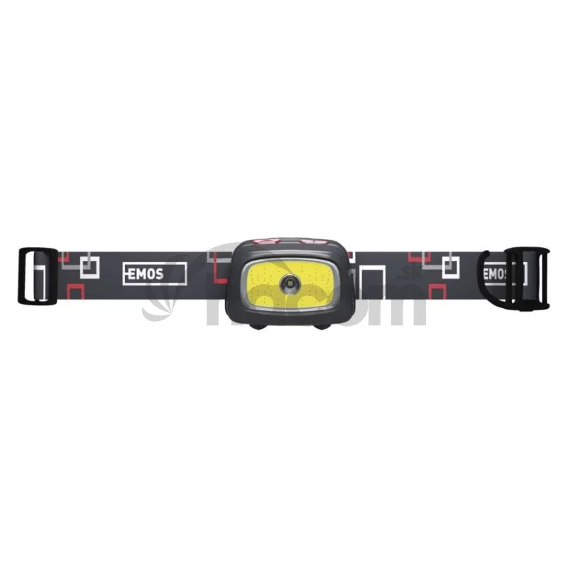 CREE LED + COB LED čelovka P3531, 330 lm, 65 m, 3× AAA