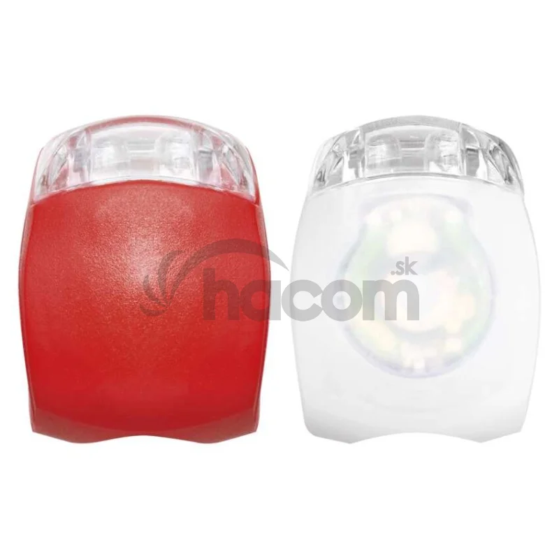 LED predné + zadné sviet. na bicykel P3921 na 2×CR2032, 10 lm