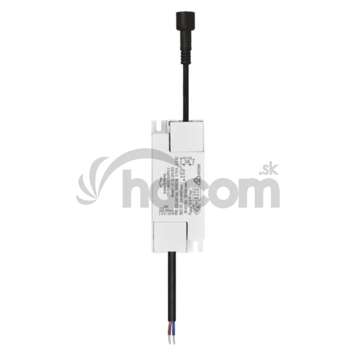 LED panel VIXXO 155×155, štvorcový vstavaný biely,13,5W neut.b.,IP65