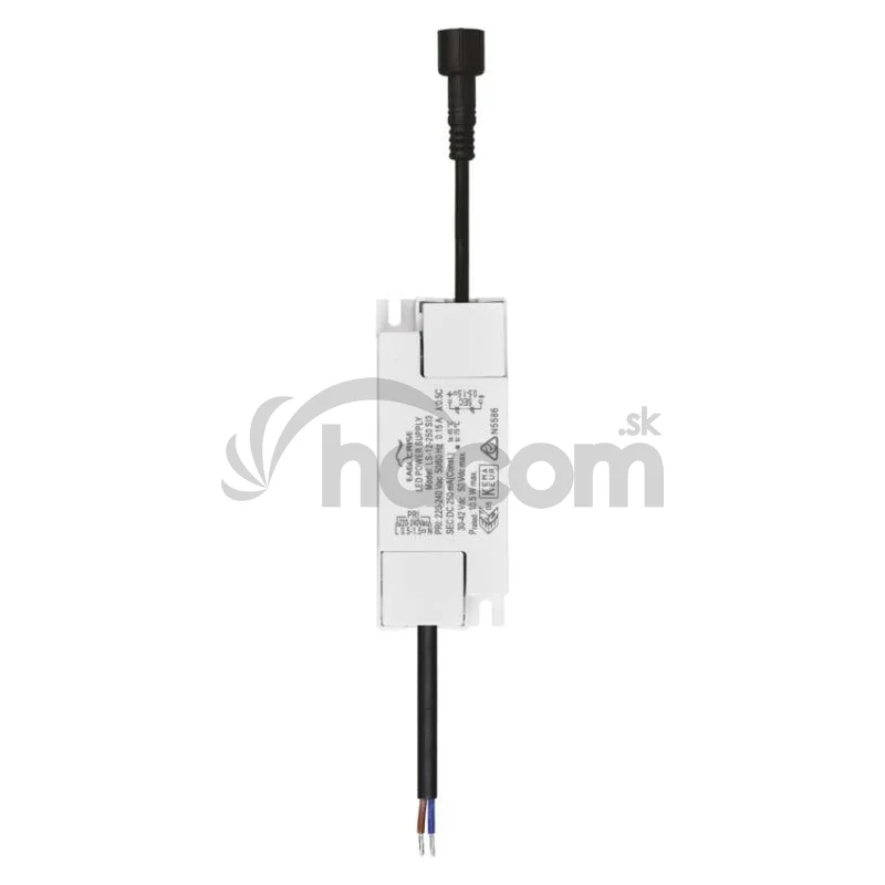 LED panel VIXXO 155mm, kruhový vstavaný biely, 13,5W neutr. b., IP65
