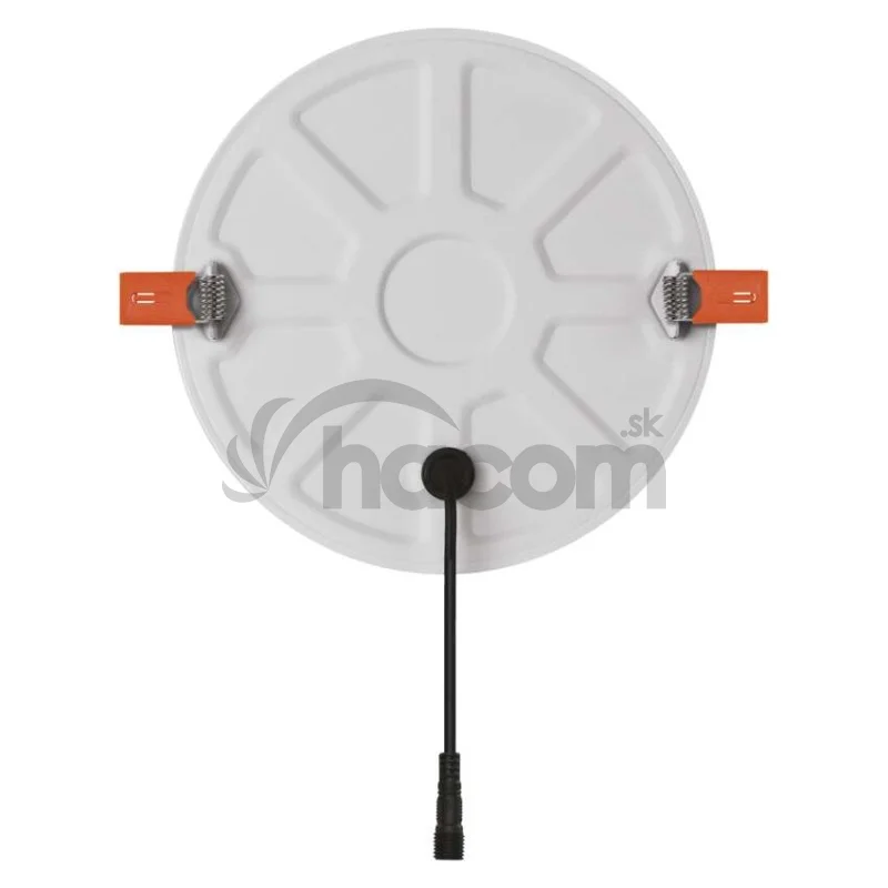 LED panel VIXXO 185mm, kruhový vstavaný biely, 19W neutr. b., IP65