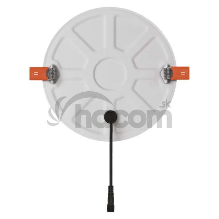 LED panel VIXXO 185mm, kruhový vstavaný biely, 19W neutr. b., IP65