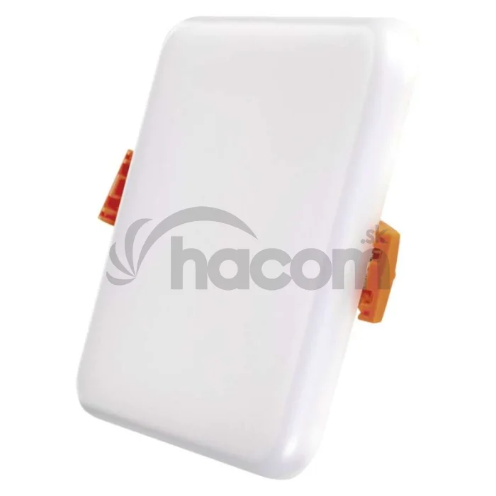 LED panel VIXXO 100×100, štvorcový vstavaný biely,7,5W neutr.b.,IP65
