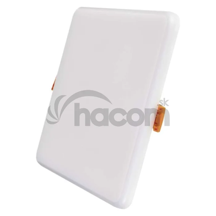 LED panel VIXXO 155×155, štvorcový vstavaný biely,13,5W neut.b.,IP65