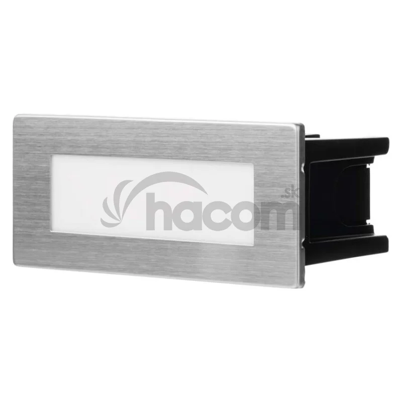 LED orientačné vstavané svietidlo AMAL 123×53 2W neutr.b.,IP65