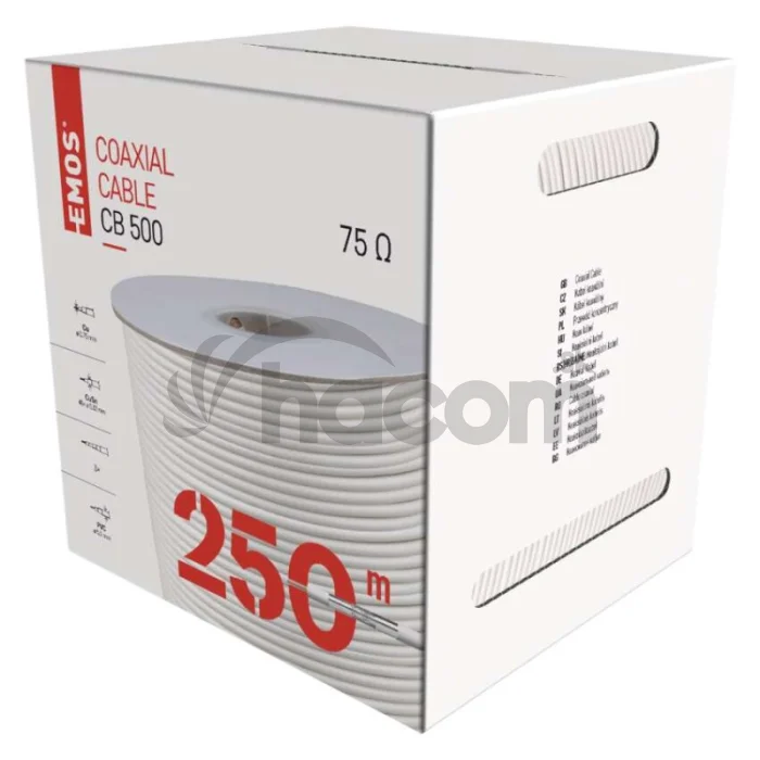 Koaxiálny kábel CB500, 250m