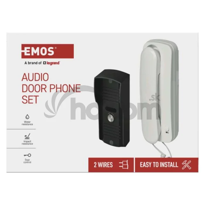 Sada domáceho audio vrátnika H1085, 1 účastník