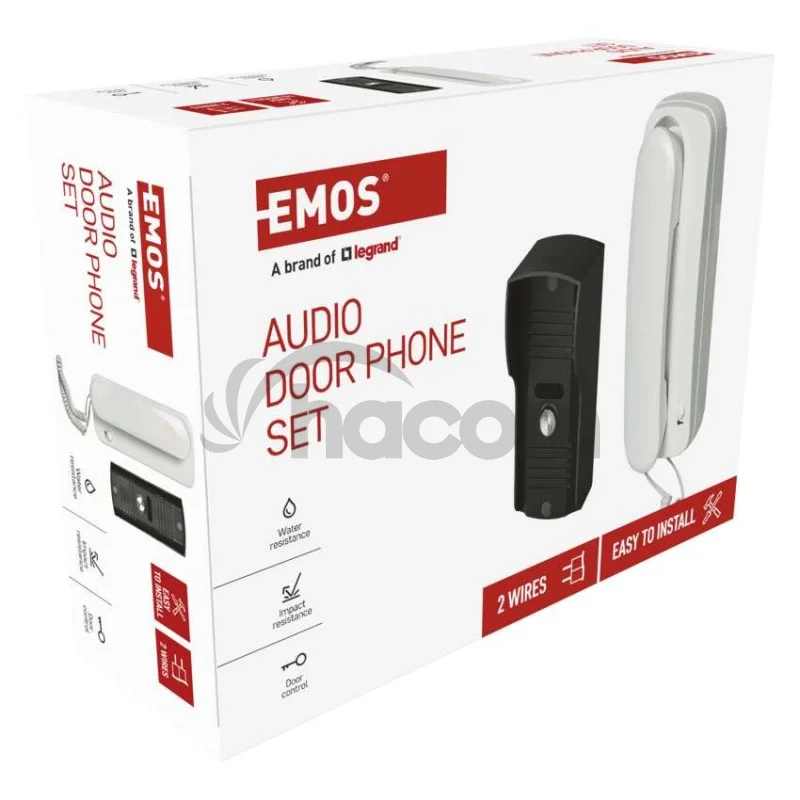 Sada domáceho audio vrátnika H1085, 1 účastník