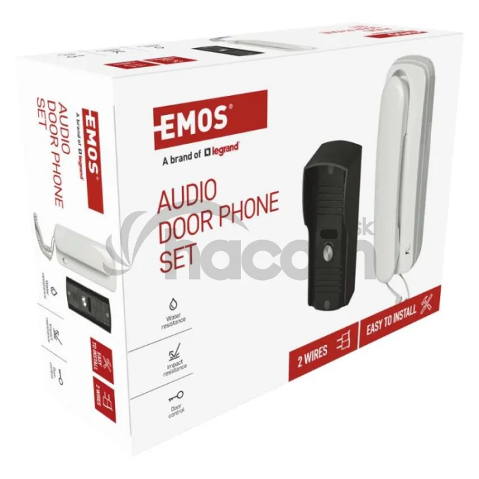 Sada domáceho audio vrátnika H1085, 1 účastník