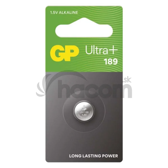 Alkalická gombíková batéria GP Ultra Plus LR54 (189F), 1 ks