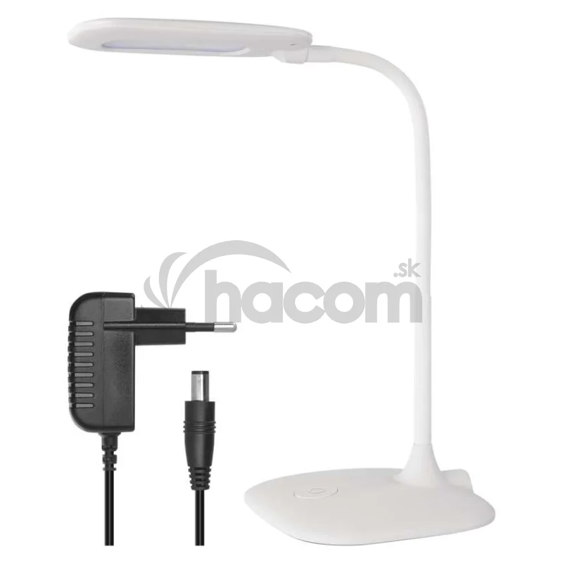 LED stolná lampa STELLA, biela