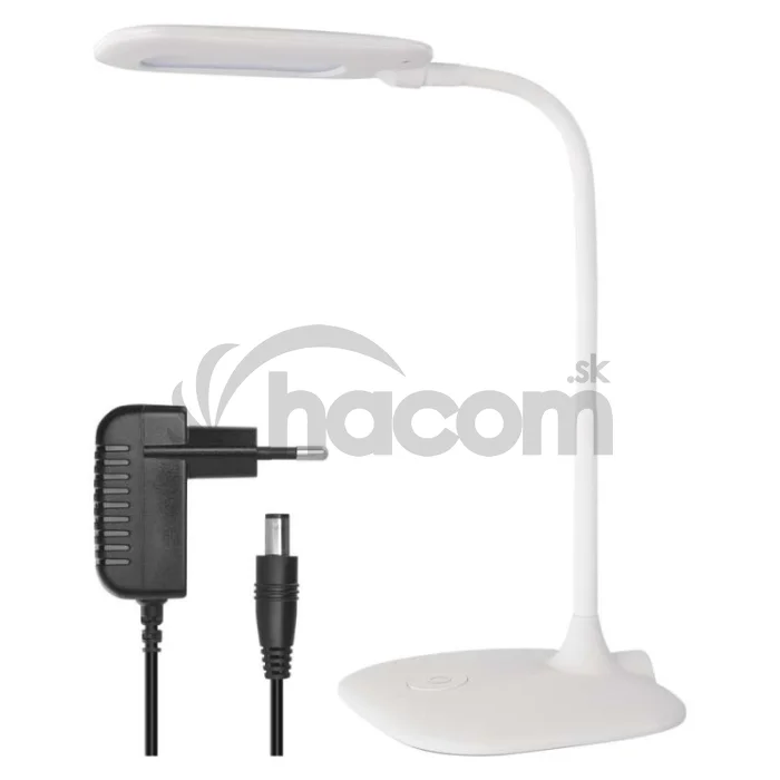 LED stolná lampa STELLA, biela