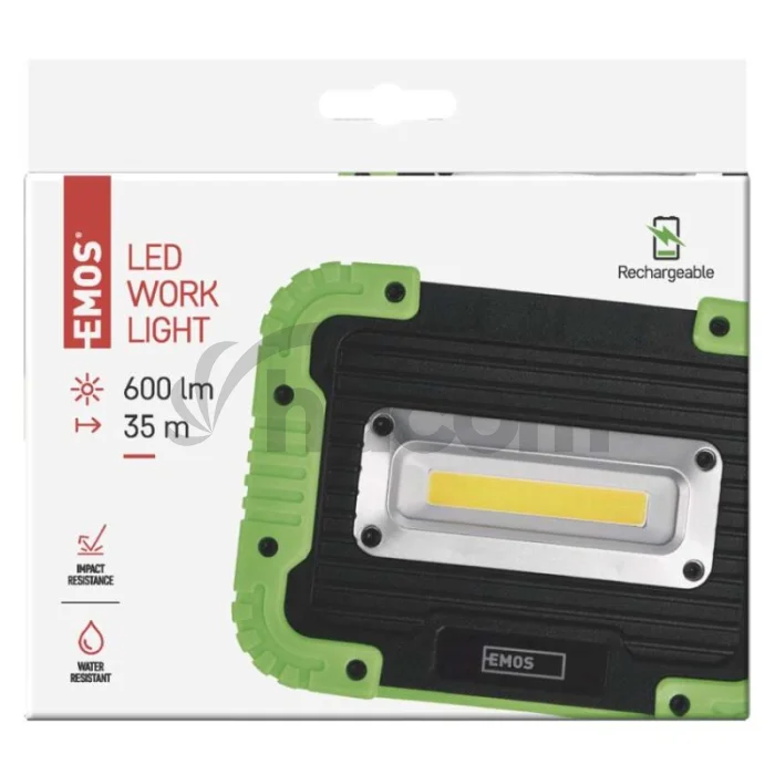 COB LED nabíjací pracovný reflektor P4534, 600 lm, 3000 mAh