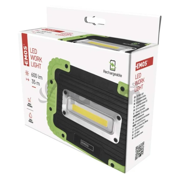 COB LED nabíjací pracovný reflektor P4534, 600 lm, 3000 mAh