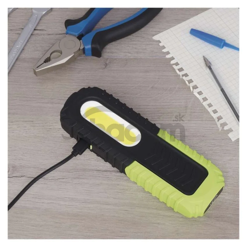COB LED + LED nabíj. prac. svietidlo P4531, 400 lm, 2000 mAh