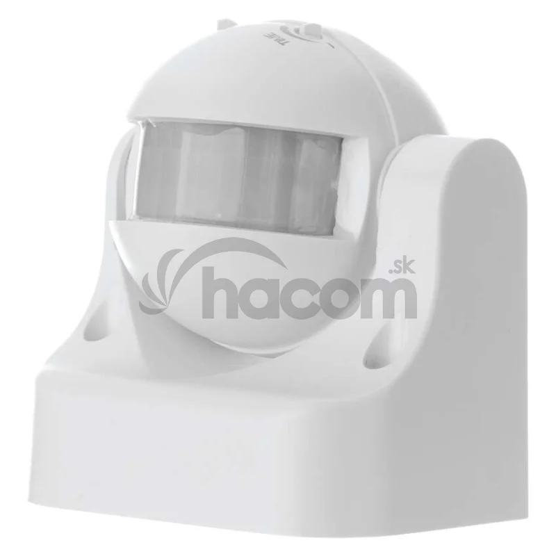 PIR senzor (pohybové čidlo) IP44 1200W, biely