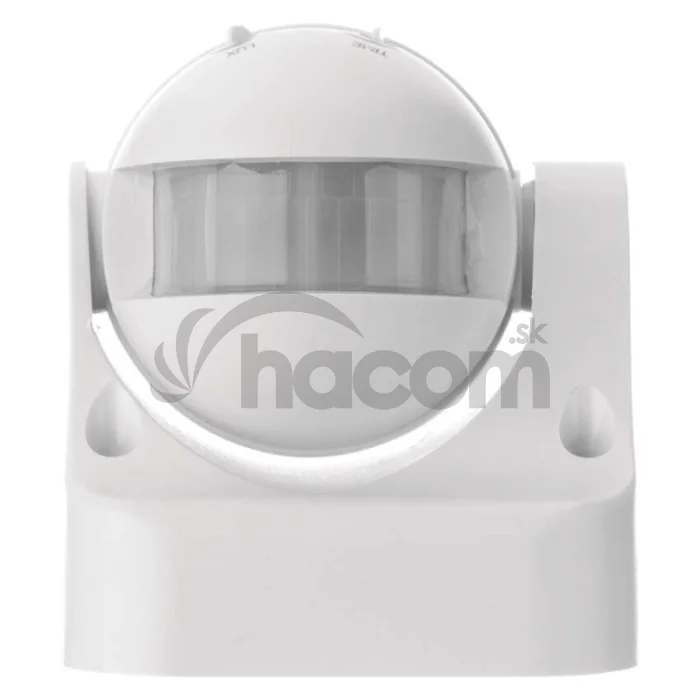 PIR senzor (pohybové čidlo) IP44 1200W, biely