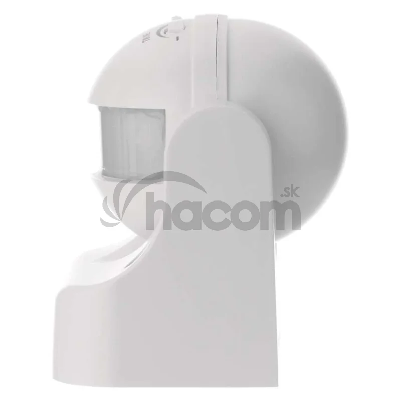 PIR senzor (pohybové čidlo) IP44 1200W, biely