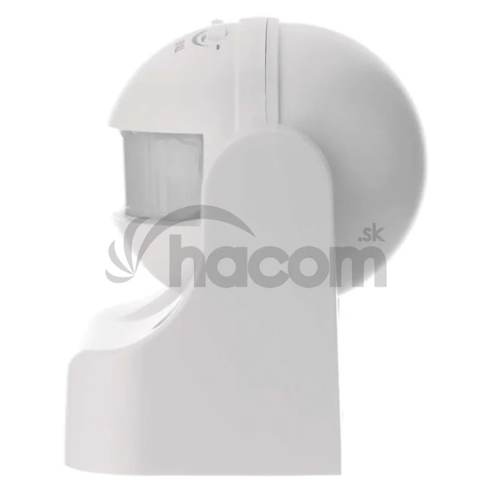 PIR senzor (pohybové čidlo) IP44 1200W, biely