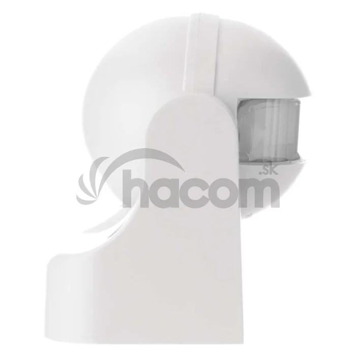 PIR senzor (pohybové čidlo) IP44 1200W, biely