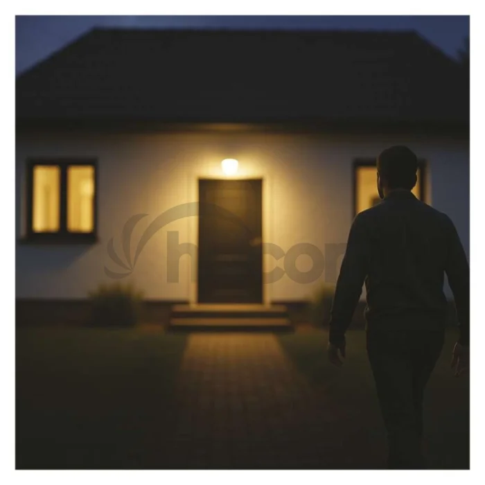 PIR senzor (pohybové čidlo) IP44 1200W, biely