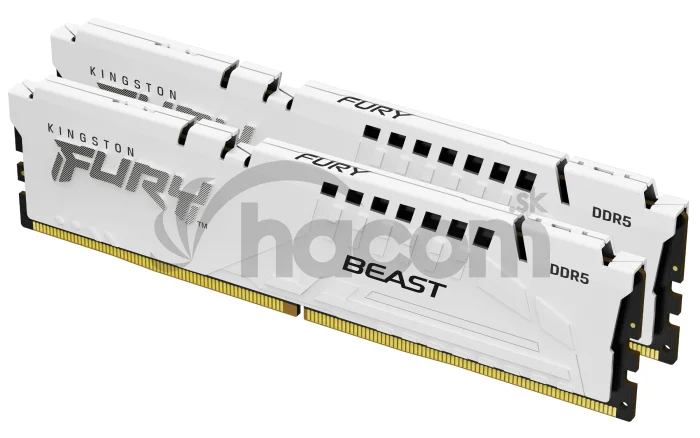 Kingston FURY Beast EXPO/DDR5/32GB/6000MHz/CL36/2x16GB/White