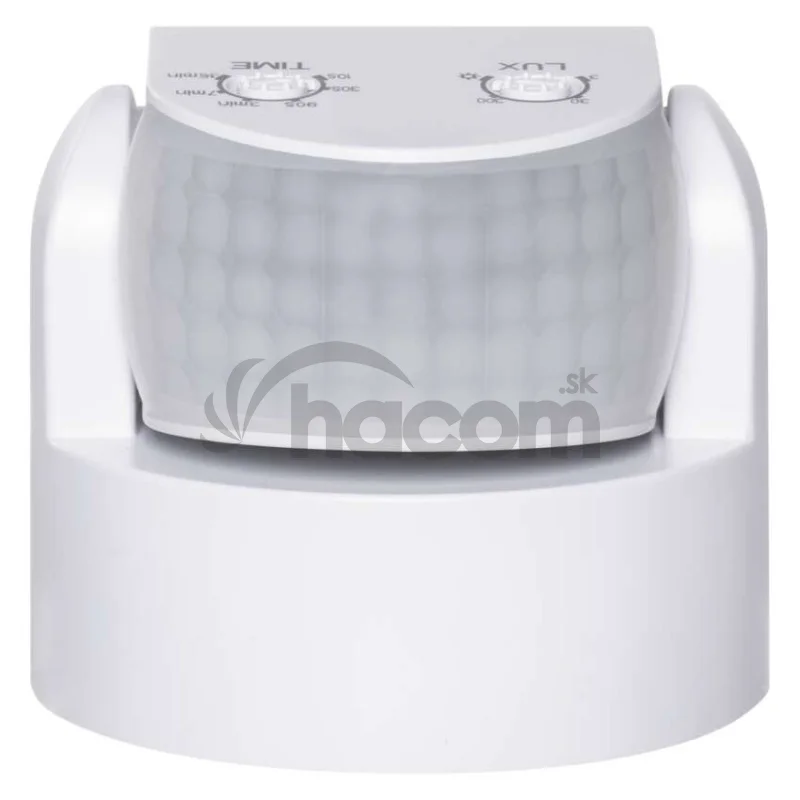 PIR senzor (pohybové čidlo) IP65 1200W, biely