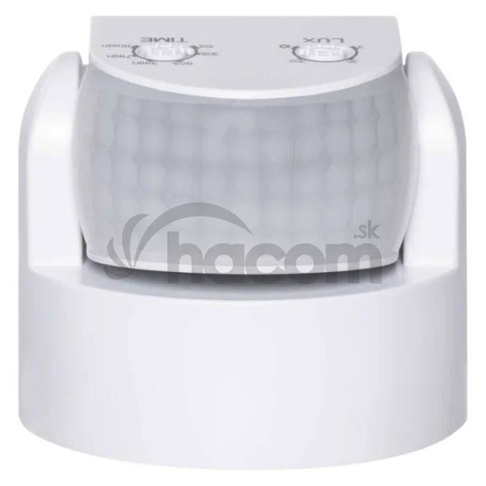 PIR senzor (pohybové čidlo) IP65 1200W, biely