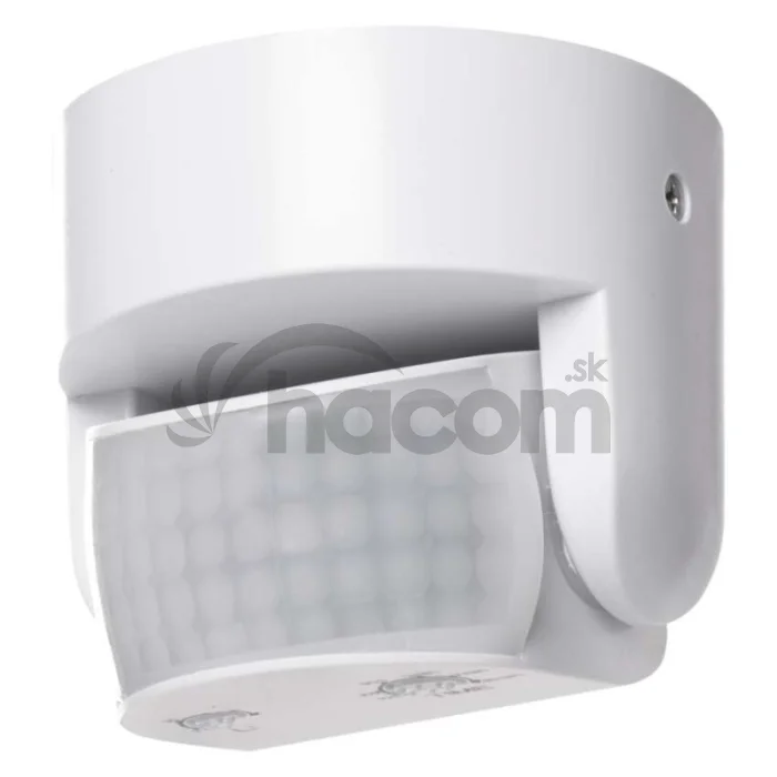 PIR senzor (pohybové čidlo) IP65 1200W, biely