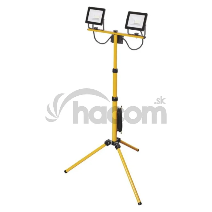 LED reflektor HOBBY SLIM, 2× 20,5W + trojnožka