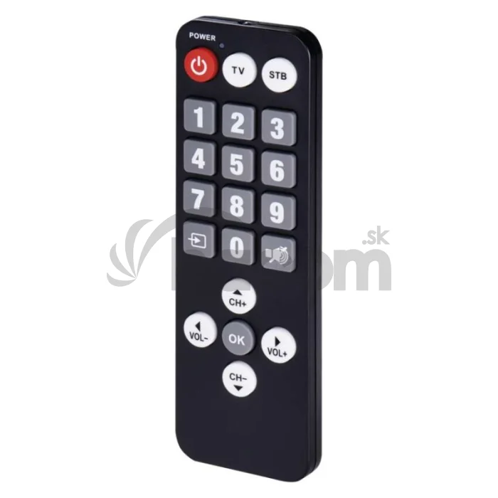 Diaľkový ovládač pre seniorov pre set-top box EM190 / EM190S / EM190L