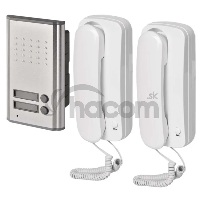 Sada domáceho audio vrátnika H1086, 2 účastníci