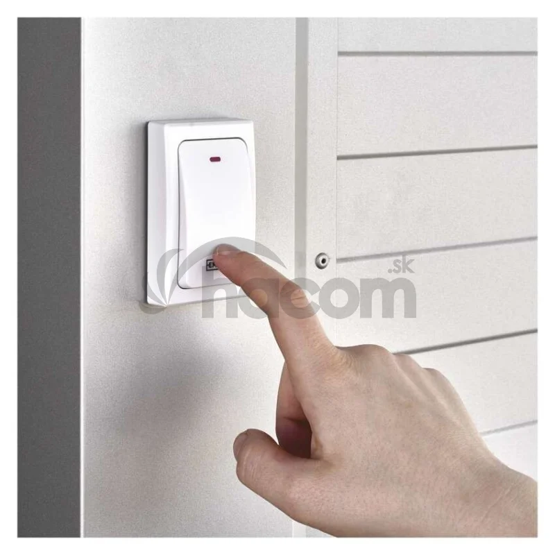 Domový bezdrôtový zvonček bez baterie P5731 do zásuvky