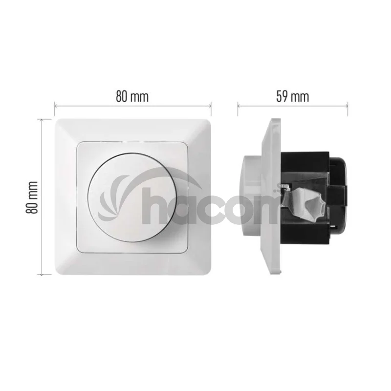 Triakový stmievač č. 6 pre regulovateľné LED žiarovky