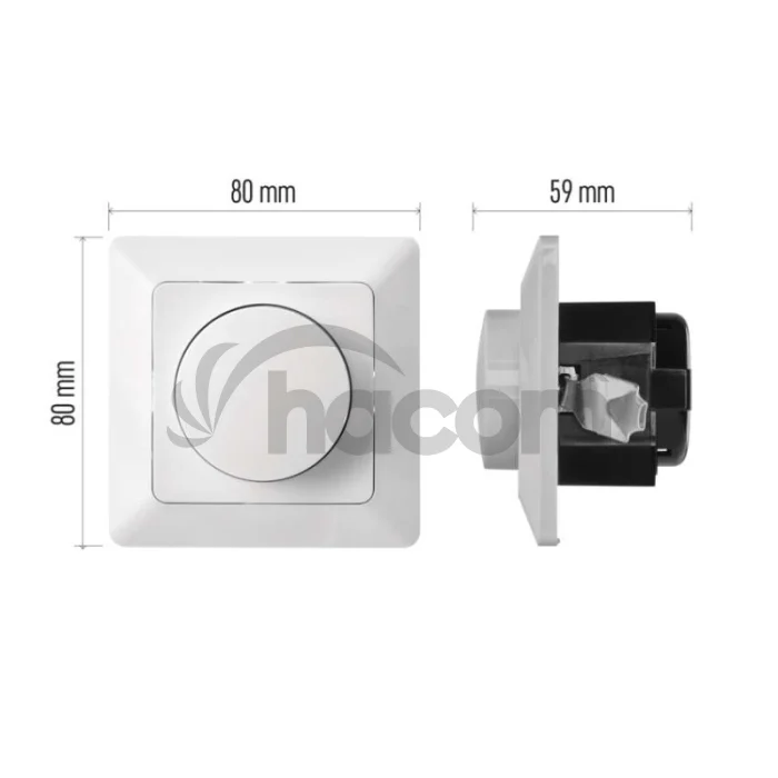 Triakový stmievač č. 6 pre regulovateľné LED žiarovky