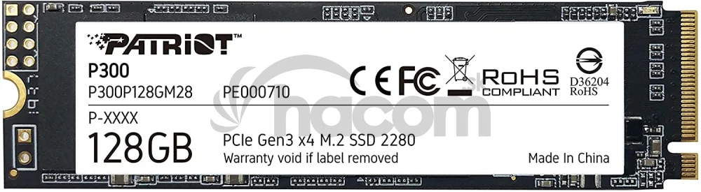 PATRIOT P300/128GB/SSD/M.2 NVMe/5R