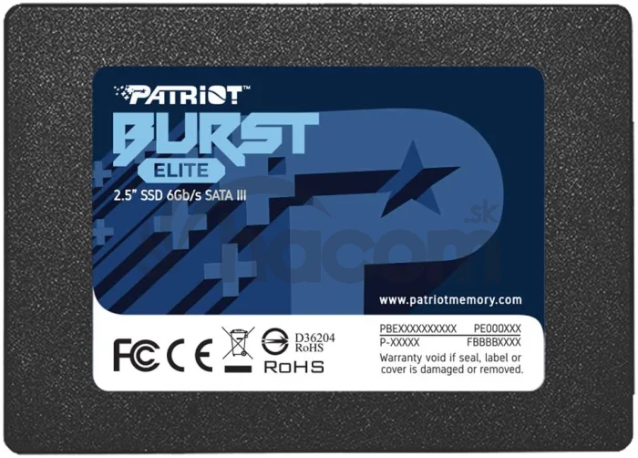PATRIOT Burst Elite/120GB/SSD/2.5"/SATA/3R