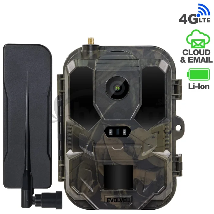 EVOLVEO StrongVision PRO 4G II, fotopasca & bezpečnostná kamera, 4G LTE, cloud/e-mail, 10.000mAh