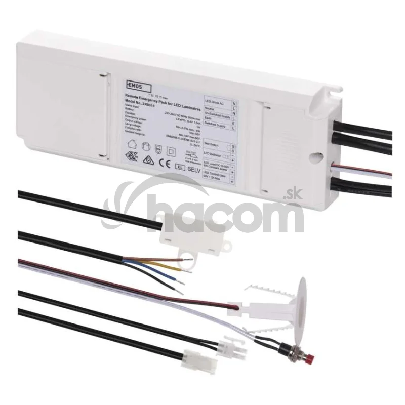 Modul núdzového osvetlenia MT 6 W/1 h