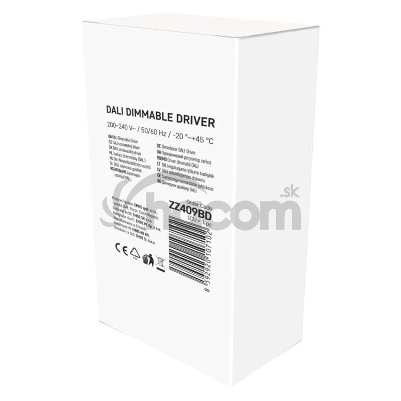 DALI Driver pre LED svietidla CC 1050mA 40W