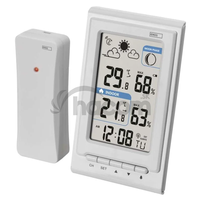 Domáca bezdrôtová meteostanica E0352