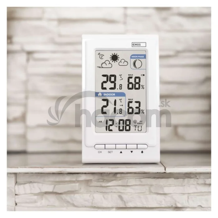 Domáca bezdrôtová meteostanica E0352