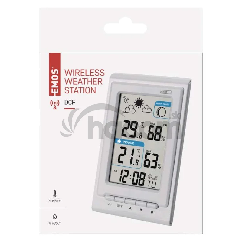 Domáca bezdrôtová meteostanica E0352
