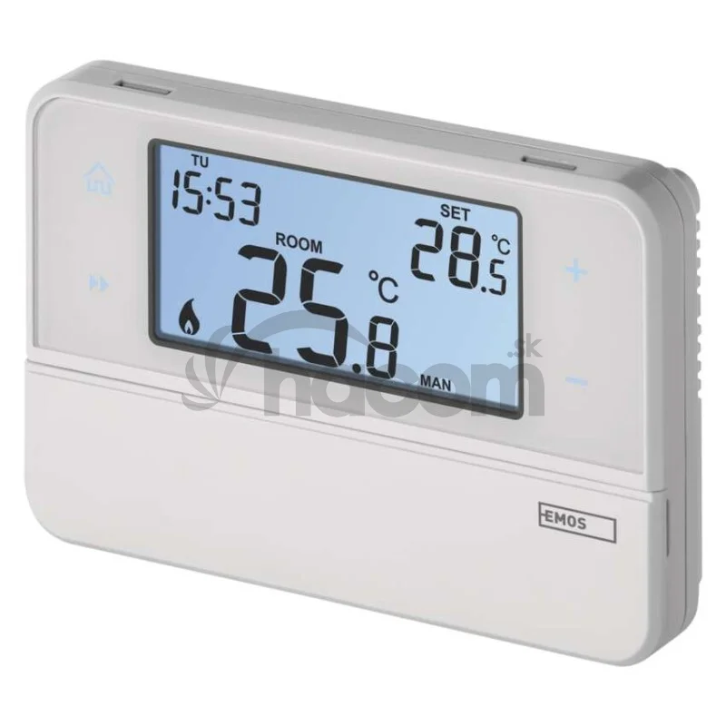 Izbový programovateľný drôtový OpenTherm termostat P5606OT
