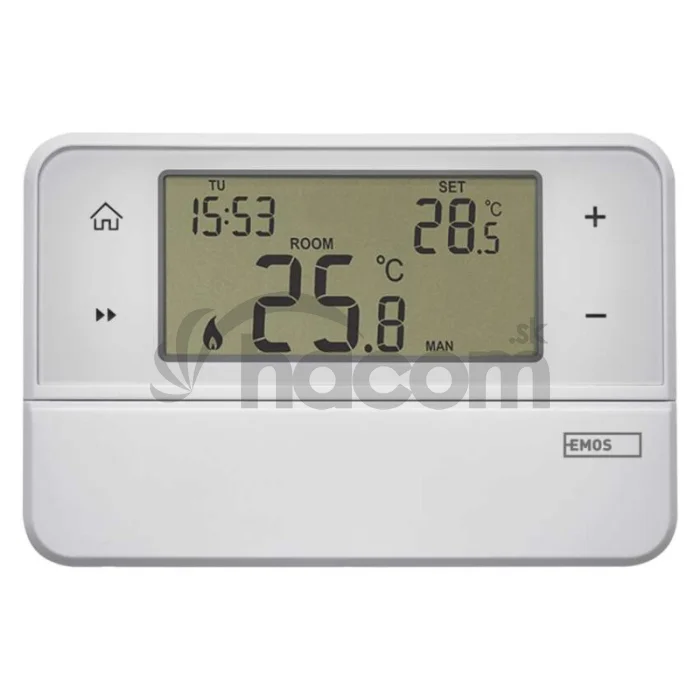Izbový programovateľný drôtový OpenTherm termostat P5606OT