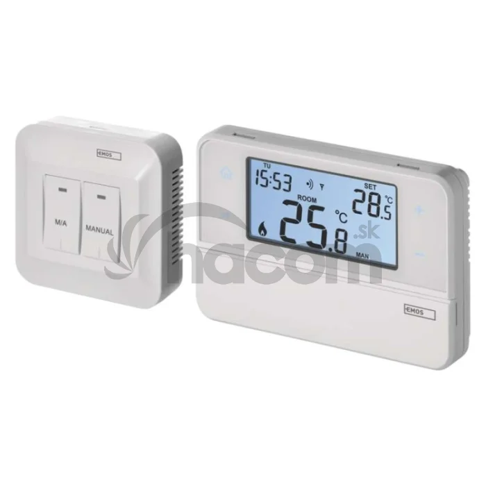 Izbový programovateľný bezdrôtový OpenTherm termostat P5616OT