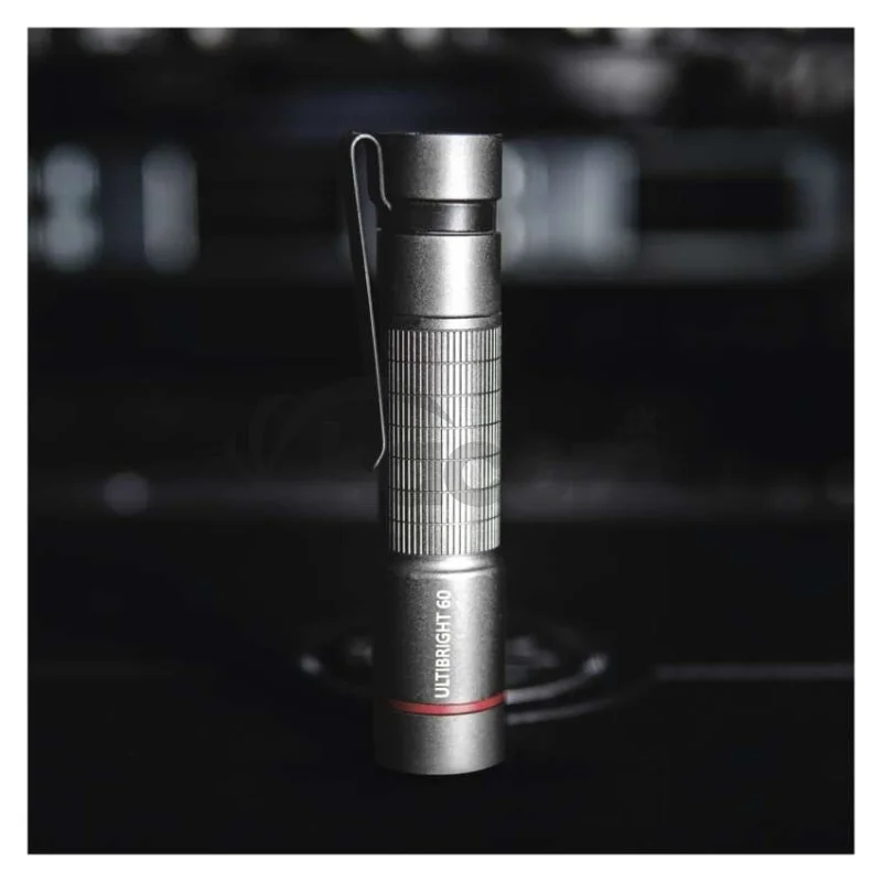 CREE LED kovové svietidlo Ultibright 60, 170lm, 1xAA