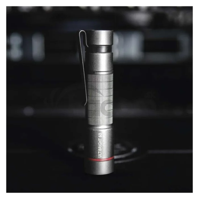 CREE LED kovové svietidlo Ultibright 60, 170lm, 1xAA