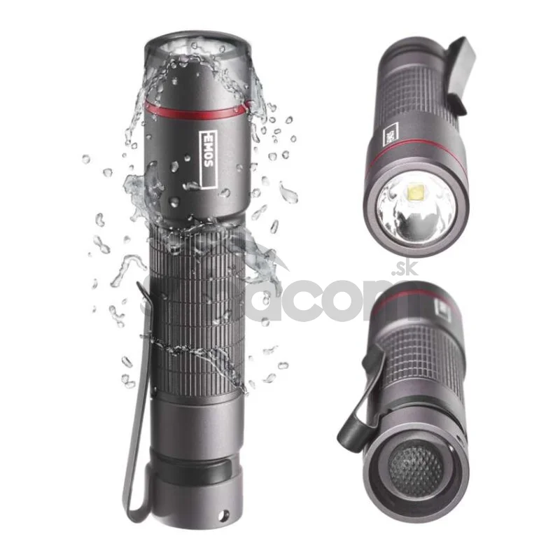 CREE LED kovové svietidlo Ultibright 60, 170lm, 1xAA