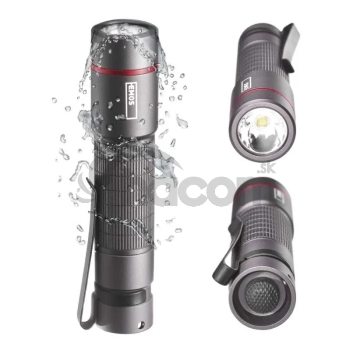 CREE LED kovové svietidlo Ultibright 60, 170lm, 1xAA
